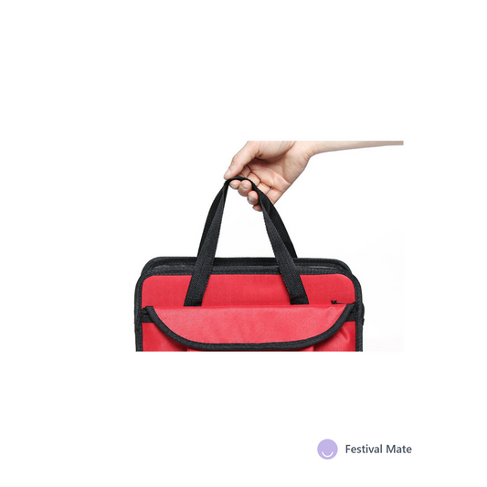 Festival Folding Storage & Insulated Cooler Bag — Keep Gear Sorted & Drinks Cold