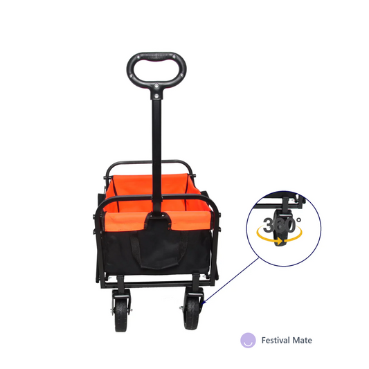 Foldable Festival Wagon – Carry Your Gear with Ease